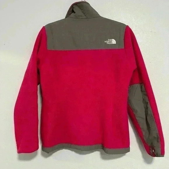 186. The North Face Pink Denali Fleece Pink/Grey Jacket size small - Picture 5 of 5
